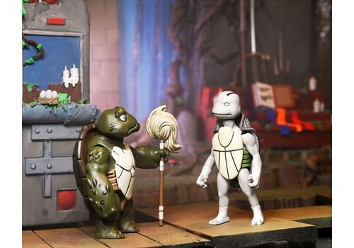 Figurki TMNT: The Last Ronin Lost Years - Casey Marie with Baby Odyn & Uno- Zdjęcie 12