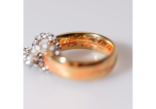 Brelok metalowy Władca Pierścieni - Jedyny Pierścień (świecący w ciemności)- Zdjęcie 3