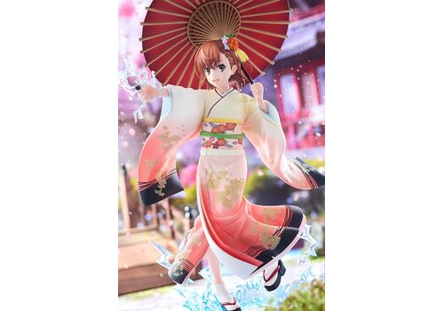 Figurka A Certain Scientific Railgun T KDcolle 1/7 - Mikoto Misaka (Furisode Kimono Ver.)- Zdjęcie 10