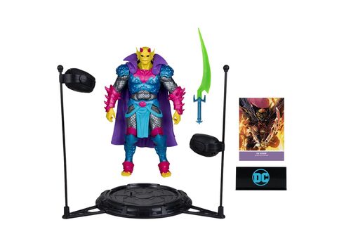 Figurka DC Multiverse (Demon Knights) - The Demon (Black Light Edition) (Gold Label)- Zdjęcie 7