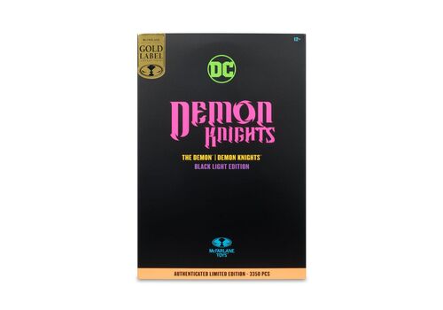 Figurka DC Multiverse (Demon Knights) - The Demon (Black Light Edition) (Gold Label)- Zdjęcie 9
