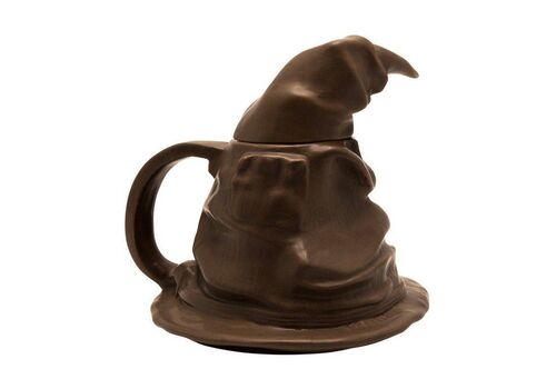 Kubek ceramiczny z pokrywką Harry Potter 3D - Sorting Hat (300 ml)- Zdjęcie 2