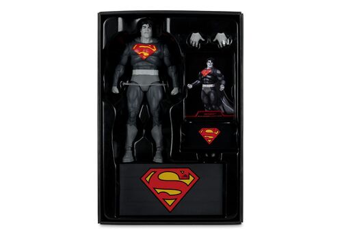 Figurka DC Multiverse (The Dark Knight Returns) Limited Edition - Superman (Black & White Accent Edition) (Gold Label)- Zdjęcie 7