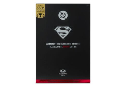 Figurka DC Multiverse (The Dark Knight Returns) Limited Edition - Superman (Black & White Accent Edition) (Gold Label)- Zdjęcie 8