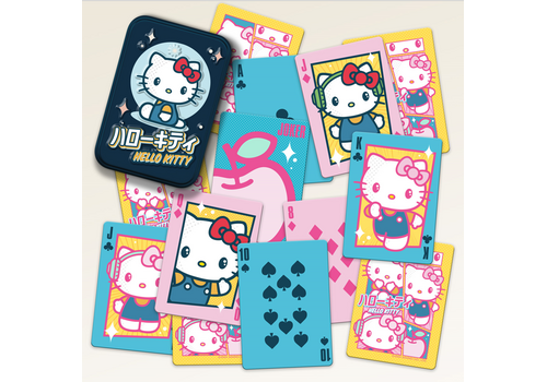 Karty do gry w puszce - Hello Kitty- Zdjęcie 2