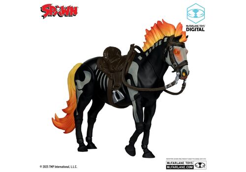 Zestaw 2 figurek Spawn: The Dark Ages McFarlane Toys Digital - Bloodaxe with Horse (Gold Label)- Zdjęcie 9