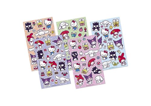 Naklejki Hello Kitty and Friends (5 arkuszy)- Zdjęcie 2