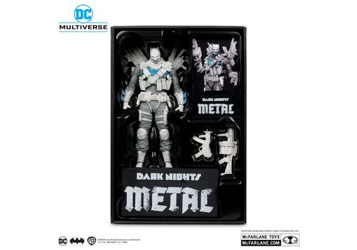 Figurka DC Multiverse Limited Edition (Dark Nights Metal) - The Grim Knight (Black & White Accent Edition) (Gold Label)- Zdjęcie 7