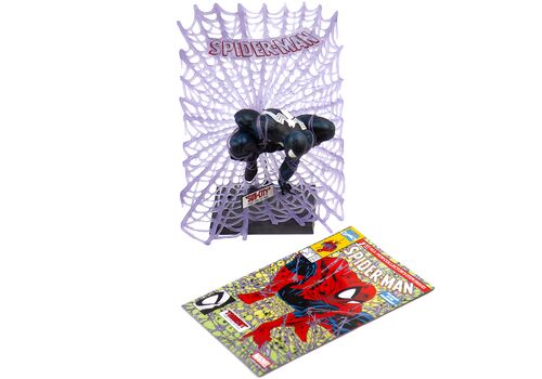 Figurka z komiksem Marvel Comics 1/6 - Spider-Man (Black Suit) (Spider-Man #1) (Platinum Edition)- Zdjęcie 2