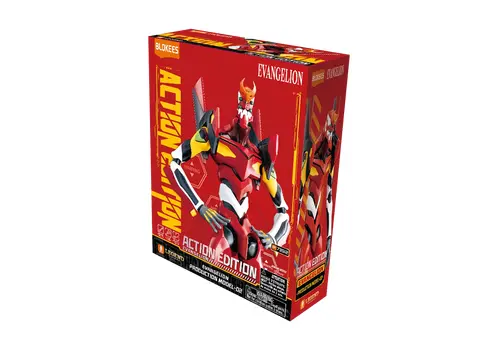 Figurka do złożenia Neon Genesis Evangelion Blokees Action Edition - Evangelion Production Model-02- Zdjęcie 9