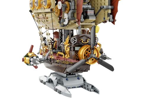 Klocki Pantasy Original - Steampunk Airship- Zdjęcie 4