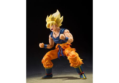 Figurka Dragon Ball Z S.H. Figuarts - Super Saiyan Son Goku (Fighter of Rage)- Zdjęcie 3