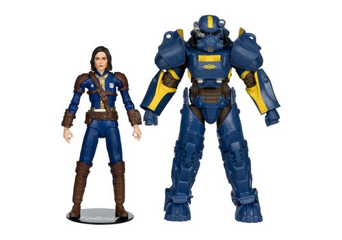 Zestaw 2 figurek Fallout 4 - T-60 Vault Tec & Sole Survivor (Nora)- Zdjęcie 3