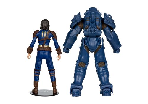 Zestaw 2 figurek Fallout 4 - T-60 Vault Tec & Sole Survivor (Nora)- Zdjęcie 4