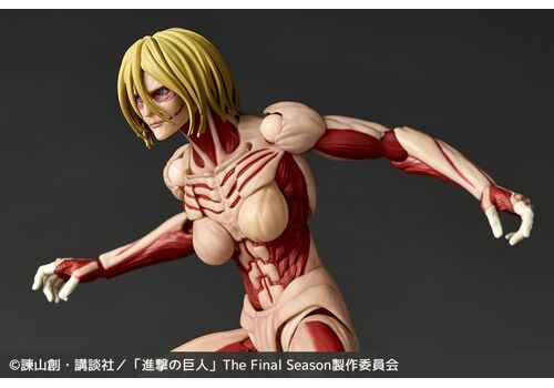 Figurka Attack on Titan Revoltech Amazing Yamaguchi - Female Titan- Zdjęcie 9