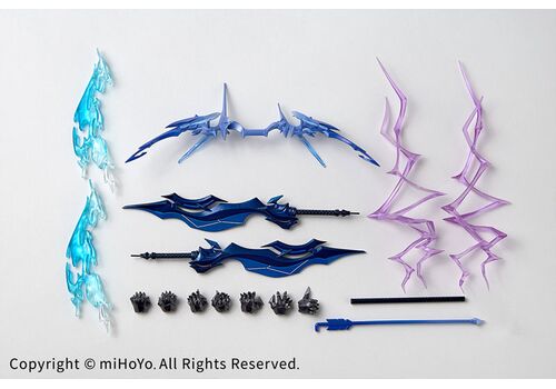 Figurka Genshin Impact Revoltech Amazing Yamaguchi - Tartaglia (Foul Legacy Transformation Ver.)- Zdjęcie 13