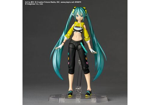 Figurka Vocaloid Revoltech Amazing Yamaguchi - Hatsune Miku Fit Boxing Ver.- Zdjęcie 2