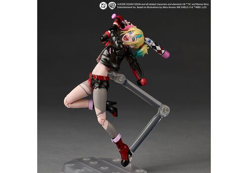 Figurka Suicide Squad Isekai Revoltech Amazing Yamaguchi - Harley Quinn- Zdjęcie 7