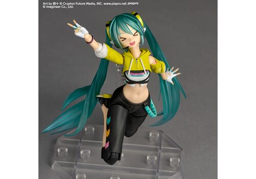 Figurka Vocaloid Revoltech Amazing Yamaguchi - Hatsune Miku Fit Boxing Ver.- Zdjęcie 7