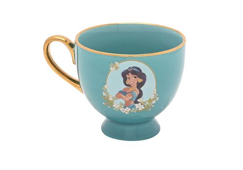 Filiżanka do herbaty ze spodkiem Disney Księżniczki - Jasmine (200 ml)- Zdjęcie 4