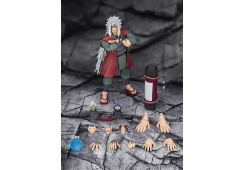 [Outlet] Figurka Naruto S.H. Figuarts - Jiraiya: Hidden Leaf Heroic Master Sage (Sage Mode Set) *USZKODZONE OPAKOWANIE*- Zdjęcie 9