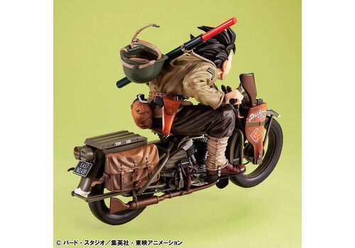 Figurka Dragon Ball Z Desktop Real McCoy 05 - Son Goku & Bike- Zdjęcie 7