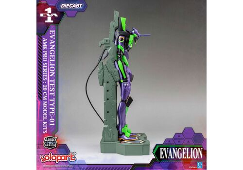 Figurka do złożenia Neon Genesis Evangelion AMK Pro - EVA-01 Test Type- Zdjęcie 9