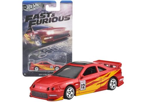 Model pojazdu Hot Wheels Silver Series 1/64 - 1996 Acura Integra GSR (Szybcy i Wściekli) (JBY40)- Zdjęcie 2