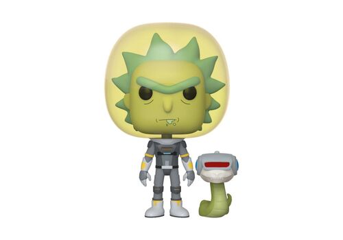 Figurka Rick and Morty POP! - Space Suit Rick with Snake