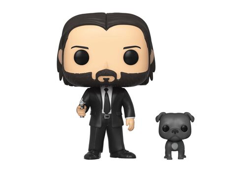 Figurka John Wick POP! - John Wick in Black Suit with Dog