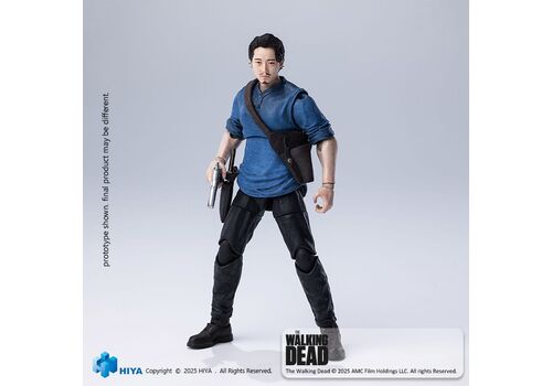 Figurka The Walking Dead Exquisite Mini 1/18 - Glenn- Zdjęcie 2