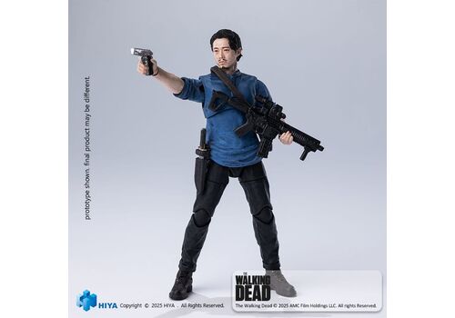 Figurka The Walking Dead Exquisite Mini 1/18 - Glenn- Zdjęcie 3
