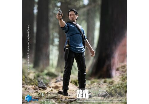 Figurka The Walking Dead Exquisite Mini 1/18 - Glenn- Zdjęcie 5