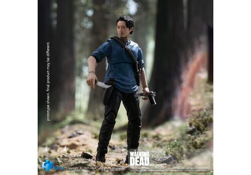 Figurka The Walking Dead Exquisite Mini 1/18 - Glenn- Zdjęcie 6