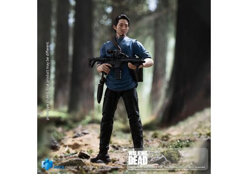 Figurka The Walking Dead Exquisite Mini 1/18 - Glenn- Zdjęcie 7