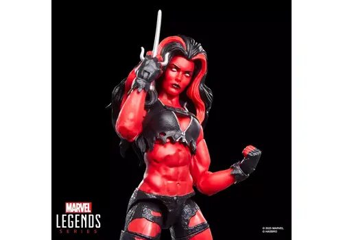 Figurka Marvel Legends (Hulk) - Red She-Hulk- Zdjęcie 4