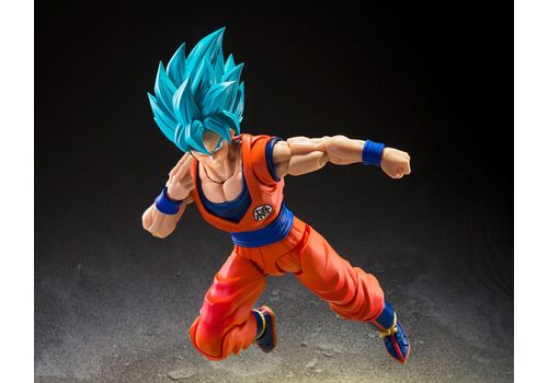 Figurka Dragon Ball Super S.H. Figuarts - SSGSS Son Goku (Blue Power Transcending Limits)- Zdjęcie 6