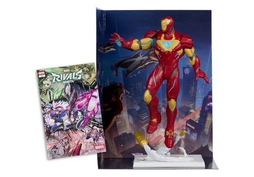 Figurka z komiksem Marvel Rivals 1/6 - Iron Man- Zdjęcie 7
