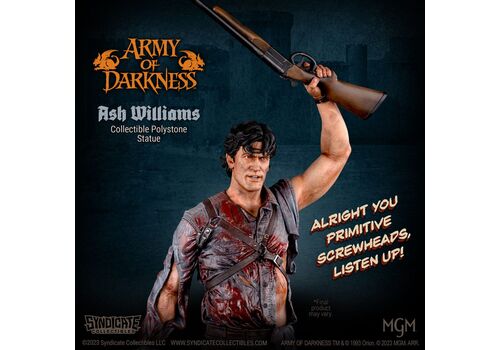[Outlet] Figurka Army of Darkness / Armia ciemności 1/10 - Ash Williams *NIEKOMPLETNA*- Zdjęcie 16