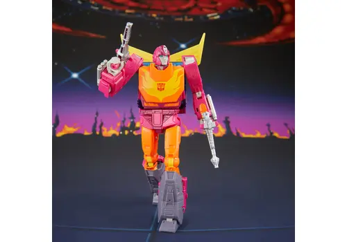 Figurka The Transformers: The Movie Age of the Primes Voyager Class - Autobot Hot Rod (MTMTE Collection)- Zdjęcie 3