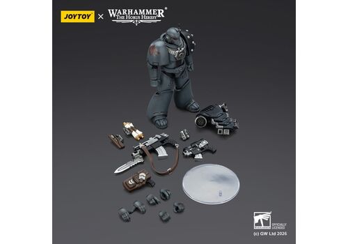 Figurka Warhammer Herezja Horusa 1/18 - Space Wolves MKVI Tactical Legionary- Zdjęcie 6