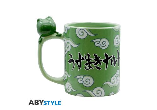 Duży kubek z uchwytem 3D Naruto Shippuden - Naruto i Gama-chan (456 ml)- Zdjęcie 2