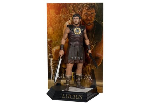 Figurka Gladiator II Movie Maniacs - Lucjusz- Zdjęcie 4