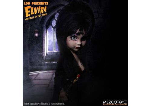 Lalka Elvira Mistress of the Dark Living Dead Dolls - Elvira- Zdjęcie 5