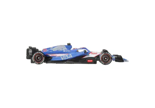 Model pojazdu Hot Wheels Premium Formula 1 (2025) 1/64 - Visa Cash App RB Formula One Team/Equipe (#22) (JBM14)- Zdjęcie 4