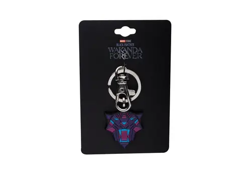 Brelok z metalu Black Panther Wakanda Forever - Purple Panther- Zdjęcie 2