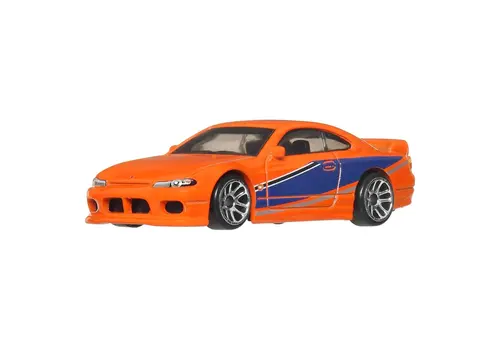 Model pojazdu Hot Wheels Silver Series 1/64 - Nissan Silvia (S15) (Szybcy i Wściekli) (JBY48)- Zdjęcie 2