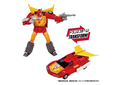 Figurka Transformers Masterpiece G Style Generation - MPG-20 Hot Rod- Zdjęcie 2