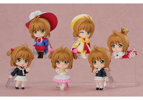 Zestaw 6 mini figurek Cardcaptor Sakura Nendoroid Surprise Sakura Kinomoto Collection- Zdjęcie 2