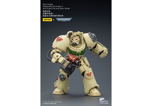 Figurka Warhammer 40k 1/18 - Dark Angels Deathwing Terminator 2 with Power Fist and Storm Bolter- Zdjęcie 6